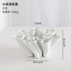 现代装饰陶瓷花瓶白色感摆件插花创意花盆入户玄关 商品缩略图6