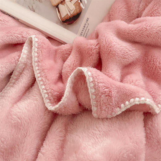 【品牌直发】加倍生活 A类仿兔毛泡泡绒毛毯 亲肤细腻  双重保暖 一毯多用 不易掉毛 可机洗水洗 秋冬床品 商品图10