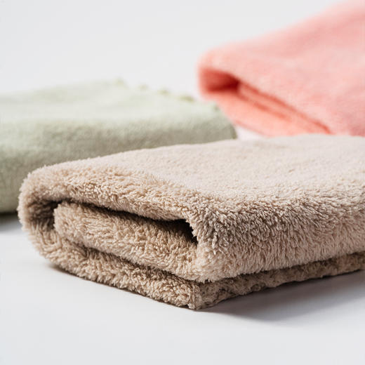 【珊瑚绒方巾】馨宜优品珊瑚绒花边多用小方巾毛巾五条装 (221001）规格30x30 商品图4