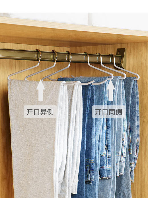 【灰色3种规格可选】娜家精品防滑鹅型裤架 商品图2