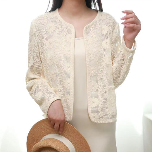 LPIUTY镂空刺绣外套， 香奶奶同款，法式浪漫风情【G】 商品图3