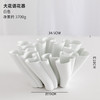 现代装饰陶瓷花瓶白色感摆件插花创意花盆入户玄关 商品缩略图7
