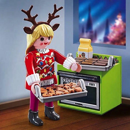 摩比积木70877圣诞面包师 商品图1