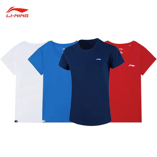 李宁 女款 短袖文化衫 AHSR792 商品图1