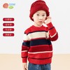 纯棉撞色儿童毛衣2024年春秋新款男中小童时尚针织衫洋气线衫ZB3DS056 商品缩略图1