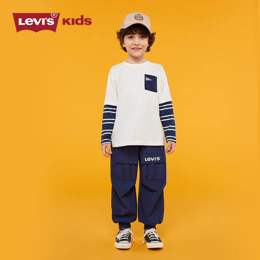 LEVIS 秋 大童小童 长袖T恤 LVB-FF-J595 商品图5