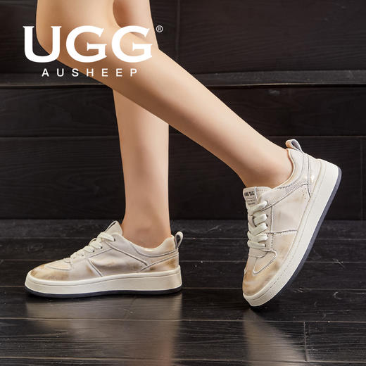ugg板鞋时尚休闲平底鞋小白鞋厚底休闲百搭舒适新款 商品图1