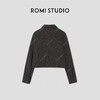 ROMI STUDIO “第五大道” 羊毛混纺花纱肌理感短夹克外套431W1072 商品缩略图1