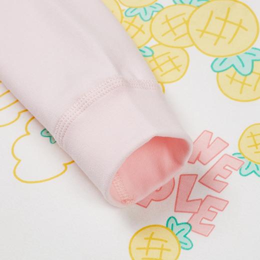 贝贝怡春秋季新款女童圆领家居服女宝秋衣秋裤内衣两件套ZB3DT030 商品图4