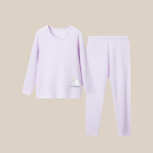 小番薯potatokids 秋冬儿童保暖打底内衣秋衣裤家居服套装PA26294051 商品图2