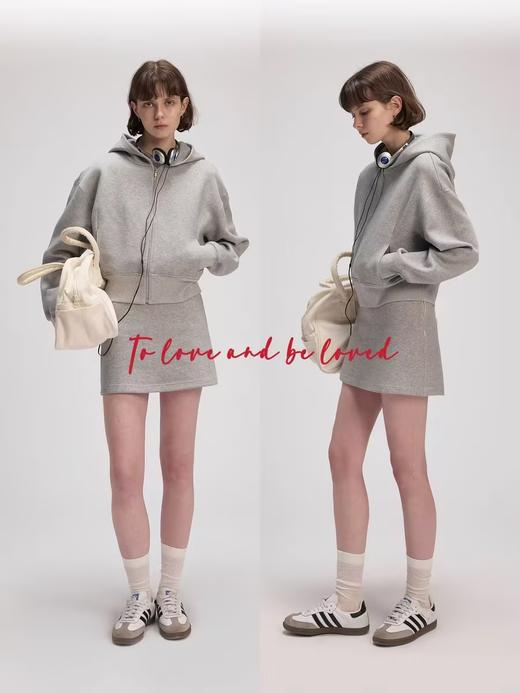 shyshystill/shy202401026/开衫好版型拉链开衫卫衣 商品图2