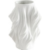 现代装饰陶瓷花瓶白色感摆件插花创意花盆入户玄关 商品缩略图4