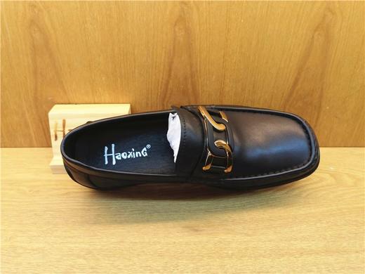 豪行秋11372825纯皮牛皮商务休闲男鞋单鞋皮鞋 商品图3