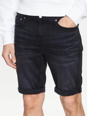 超惠秒】CK 卡文·克莱 男士 弹棉牛仔休闲短裤 11478