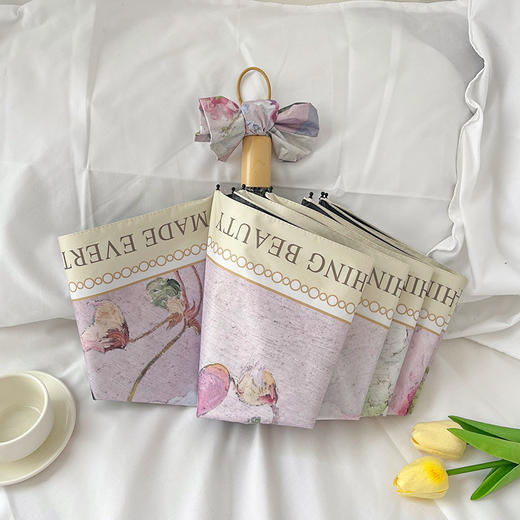 两三事特别定制梵高/莫奈/艺术系列遮阳伞 晴雨两用UPF50+ UVA90% 商品图2