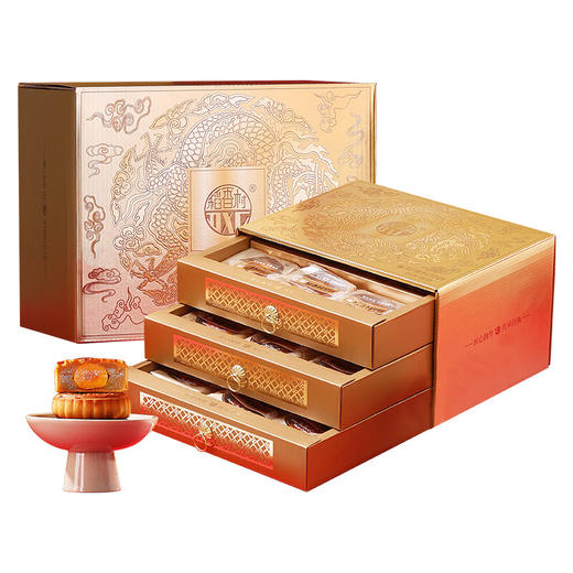 稻香村稻香御禧月饼礼盒900g 商品图0