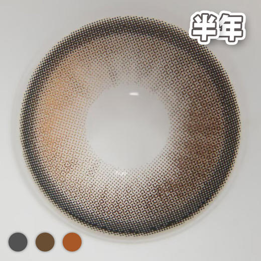 #Curly486 小熊饼干 棕/巧/黑 14.2mm【1片装】进口-舒适推荐 / 半年抛 商品图5