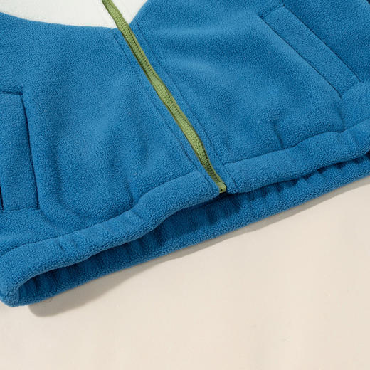 贝贝怡立领时尚双面绒男童套装秋新款儿童卫衣卫裤ZB3DT028 商品图8