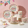 摩登主妇陶瓷碗碟餐具套装家用菜盘子乔迁礼盒闺蜜生日礼物送女生 商品缩略图0