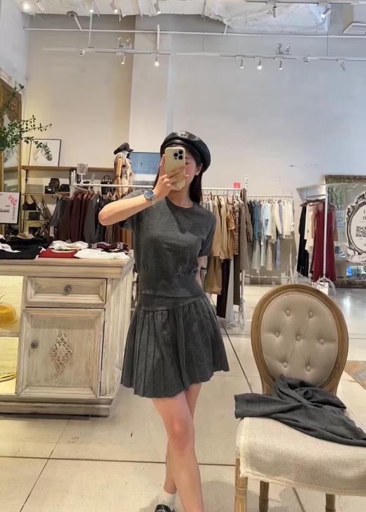 【门店同款】ENJOY秋季less is more缪风百褶裙三件套 159492836 商品图1