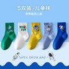 【5双装儿童袜子男童】春秋棉袜 男宝宝秋冬吸汗中筒袜 卡通舒适男女孩棉袜  商品缩略图11
