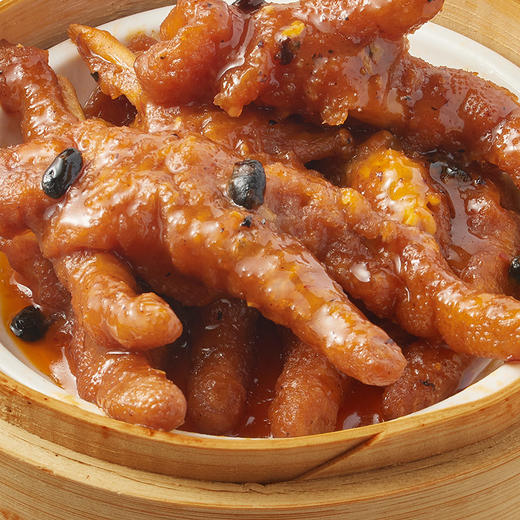 广州酒家 凤凰酱凤爪*2袋广式早茶早点加热即食懒人早餐半成品港式 商品图1