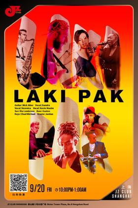 【上海 9.20 晚10点】Laki Pak