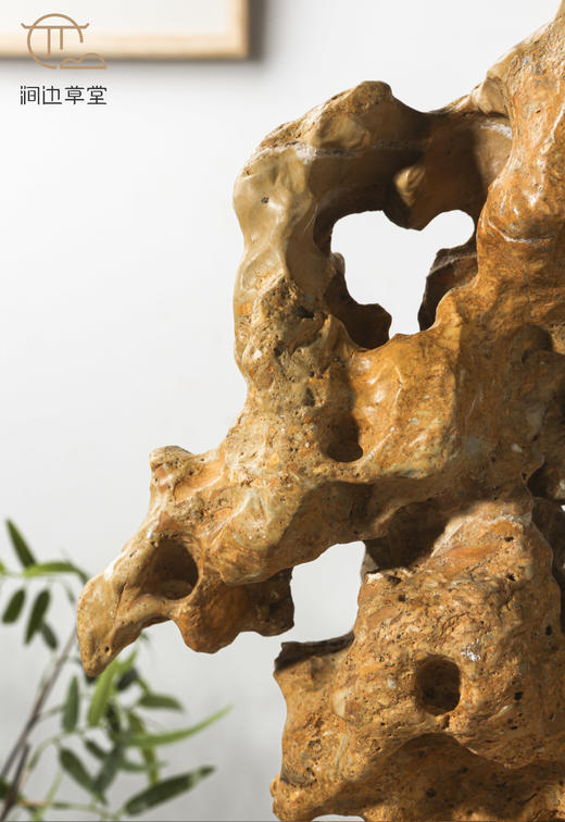 天然太湖石文人书房奇石摆件 商品图2