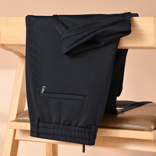 【特大码】【DSZ】大依优型大码松紧腰直口直筒休闲运动裤休闲裤加肥加大运动长裤胖子裤子 商品图5