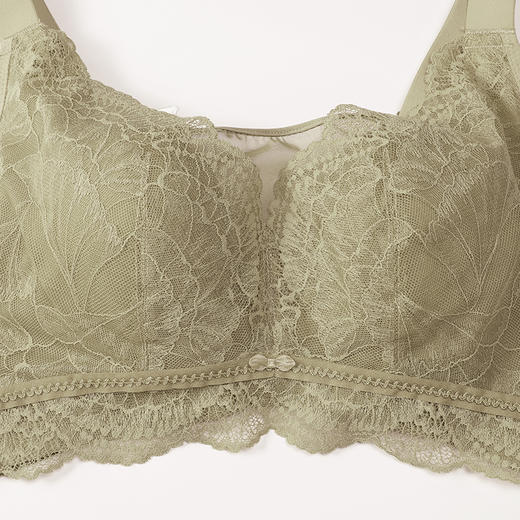 都市丽人内衣完美包容常规文胸蕾丝超薄文胸3/4杯四排扣无钢圈YBT2S5 商品图4