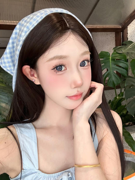 【大直径混血】D27·雪蓝水母·Winni丨14.5mm（日抛/一大盒10片装） 商品图1