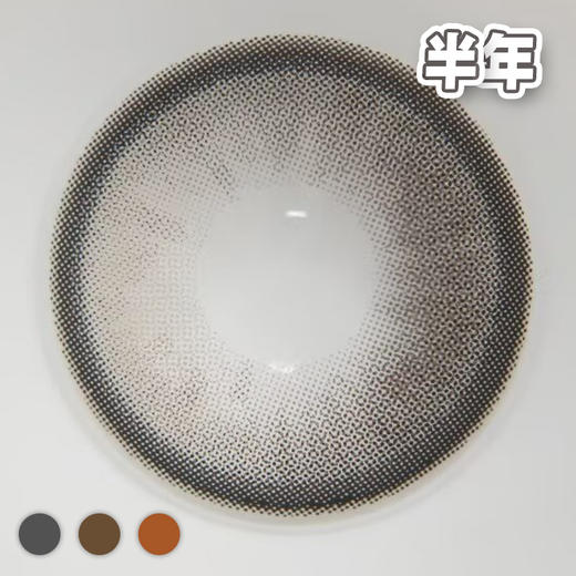 #Curly486 小熊饼干 棕/巧/黑 14.2mm【1片装】进口-舒适推荐 / 半年抛 商品图1