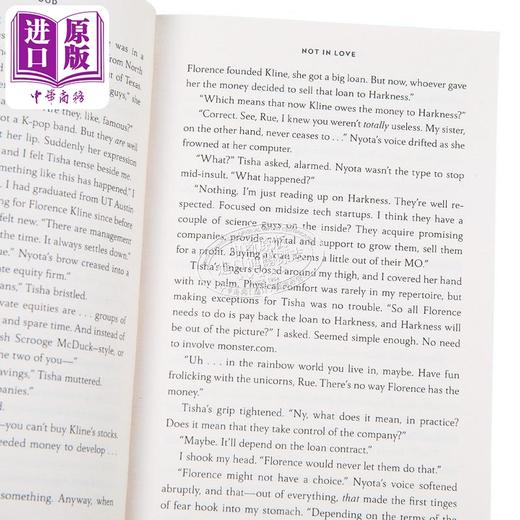 【中商原版】没有恋爱 Not in Love 英文原版 Ali Hazelwood 国际流行小说 爱情小说 商品图4