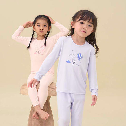 小番薯potatokids 热气球之旅内衣套装儿童打底家居服套装PA26294121 商品图2