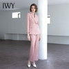 IWY/秋粉色西装套装女高级感职业正装修身两件套工作服面C14216+P34216 商品缩略图4
