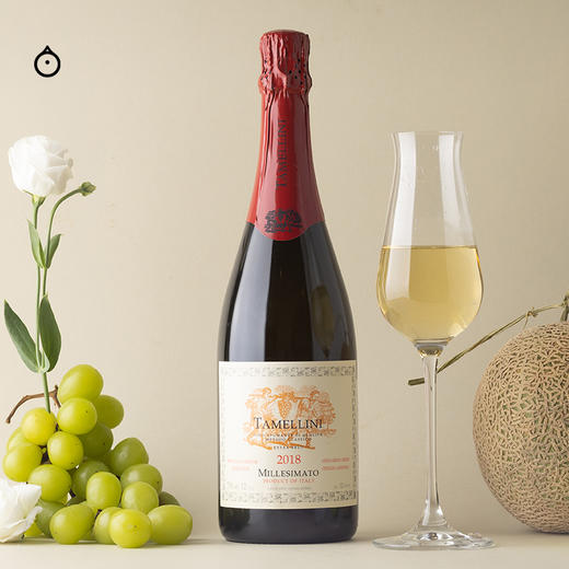 企鹅市集|意大利塔米里尼酒庄 传统法年份起泡酒2018 清新细腻蜜瓜香 商品图4