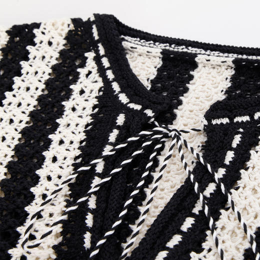 PG635斯尔丽2024秋季新款设计感花法式浪漫针织上衣减龄时尚显瘦针织衫 商品图4