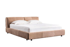 摩卡 床 | 皮布面料可选，详询客服