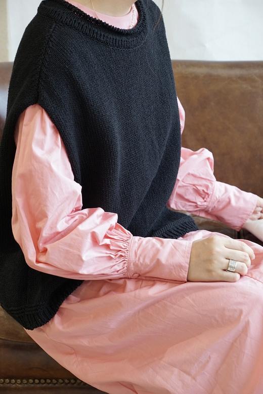 Atelier d'antan3色丝绵背心 商品图0