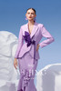 4202066 淡紫静怡 进口亮丝斜纹外套 雾境 商品缩略图0