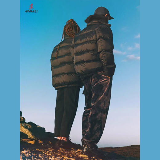 GRAMICCI小野人 男女同款情侣保暖情侣羽绒外套夹克G2FU-J013 商品图3