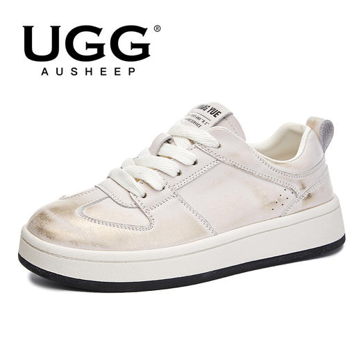 ugg板鞋时尚休闲平底鞋小白鞋厚底休闲百搭舒适新款 商品图0