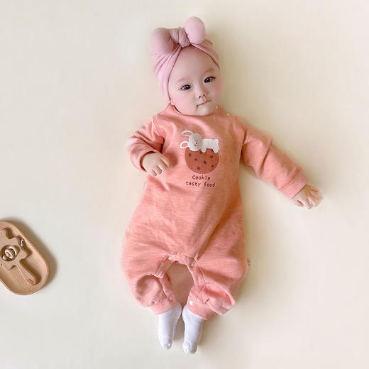 【羊蚕丝德绒哈衣系列，设计师用心创作】宝宝秋季哈衣 德绒婴儿秋冬连体衣 保暖内衣连体衣 儿童加绒打底衣-QQ 商品图6