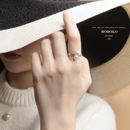 花染·珍珠戒指｜Akoya珍珠 商品图2