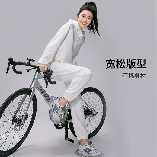 I'd爱帝休闲运动裤透气棉亲肤吸汗舒适宽松束脚卫裤 商品图3