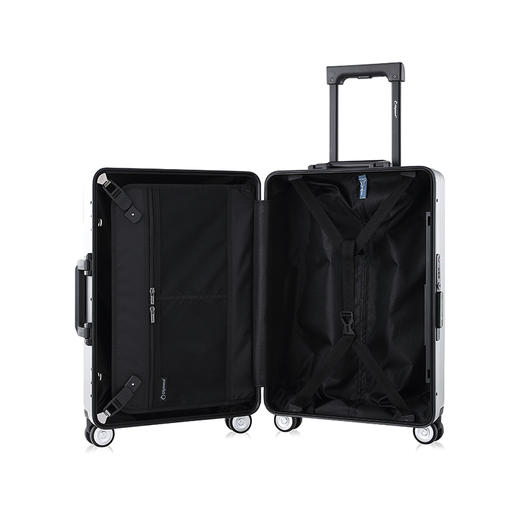 外交官 HM-26072 拉杆箱 流光银/陨石灰 20寸 商品图1