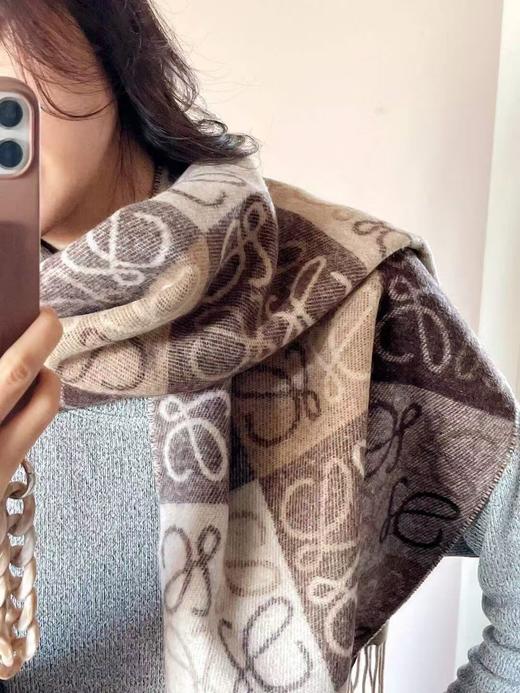 抢抢90羊毛10山羊绒low围巾超经典款 商品图2