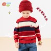 纯棉撞色儿童毛衣2024年春秋新款男中小童时尚针织衫洋气线衫ZB3DS056 商品缩略图2