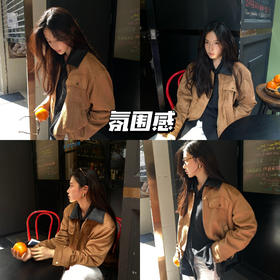 新品上身 | 麂皮感给的迷人秋冬氛围，自带怀旧气息~