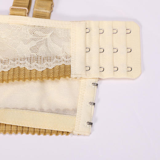 都市丽人内衣聚拢升杯常规文胸蕾丝超薄文胸3/4杯三排扣软钢圈YBT2C1 商品图8